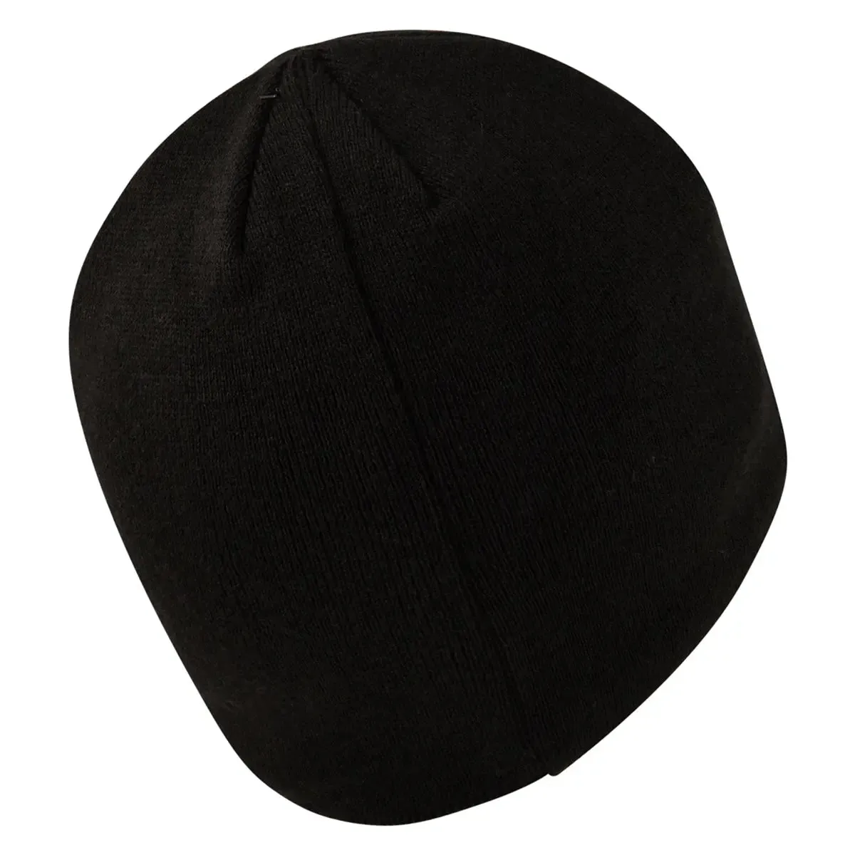 Rethink Embroidered Beanie Hat - Black