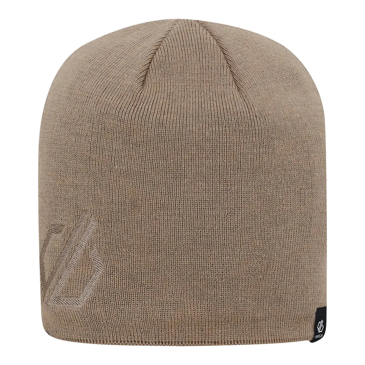 Rethink Embroidered Beanie Hat - Clay