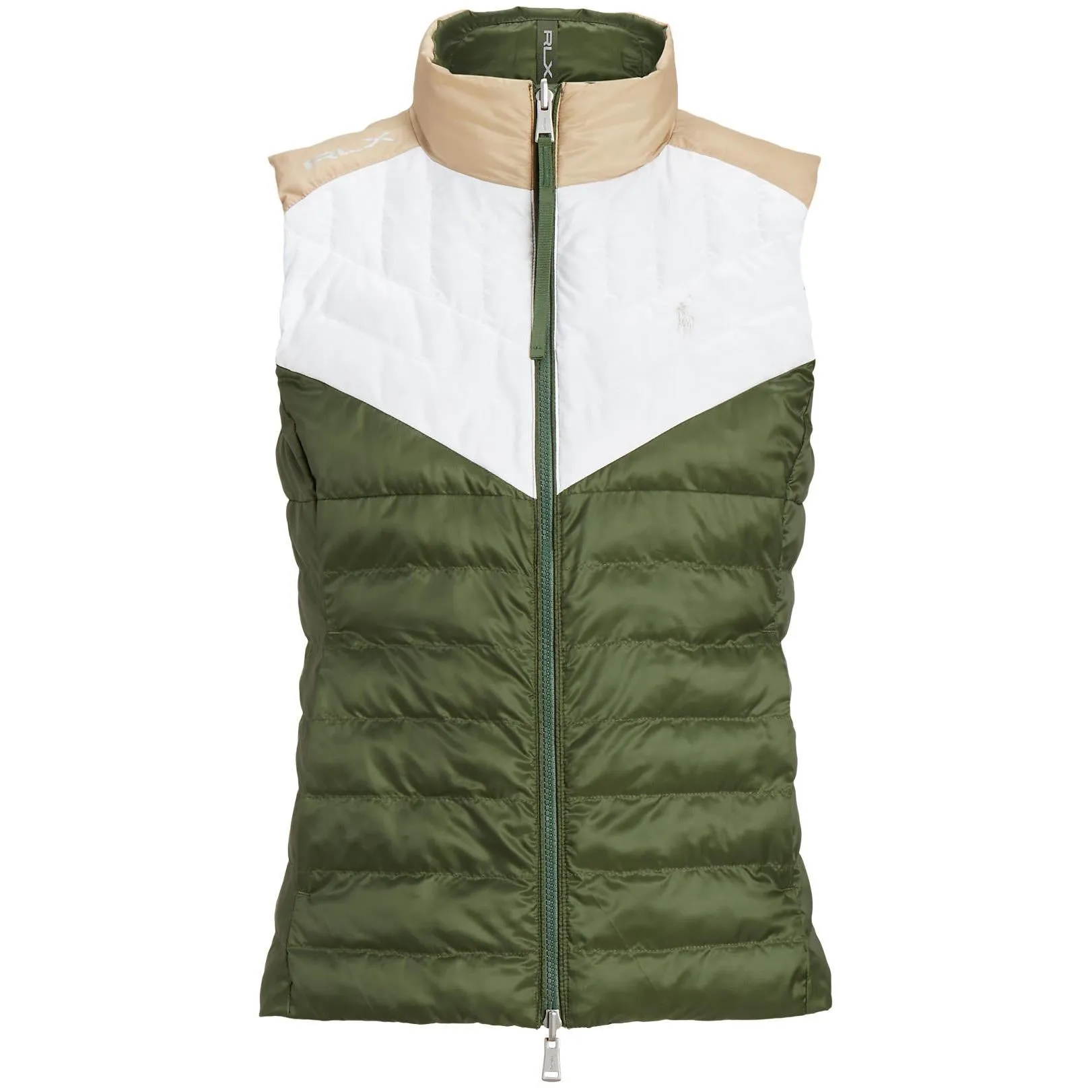 RLX Womens Reversible Down Insulated Gilet Shamrock Green - AW23