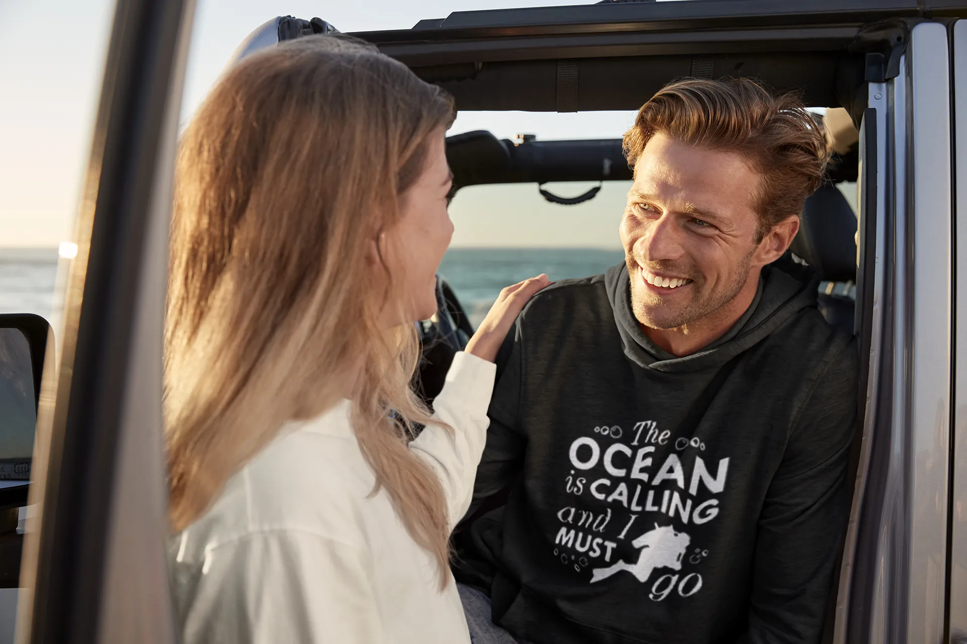 Scuba diving Hoodie for Men | The Ocean Is Calling and I Must Go