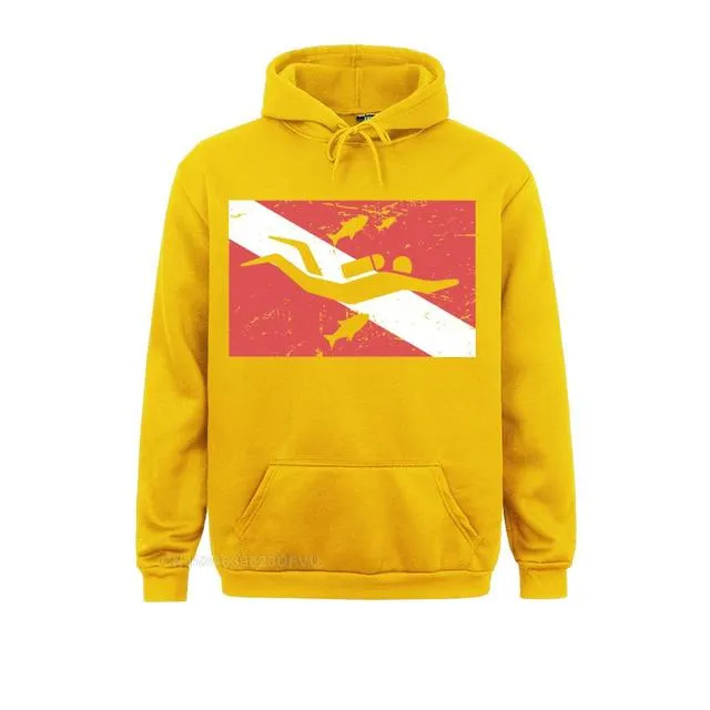 Scuba diving Hoodie Unisex | Scuba Flag