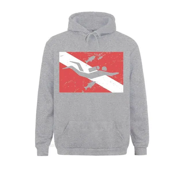 Scuba diving Hoodie Unisex | Scuba Flag