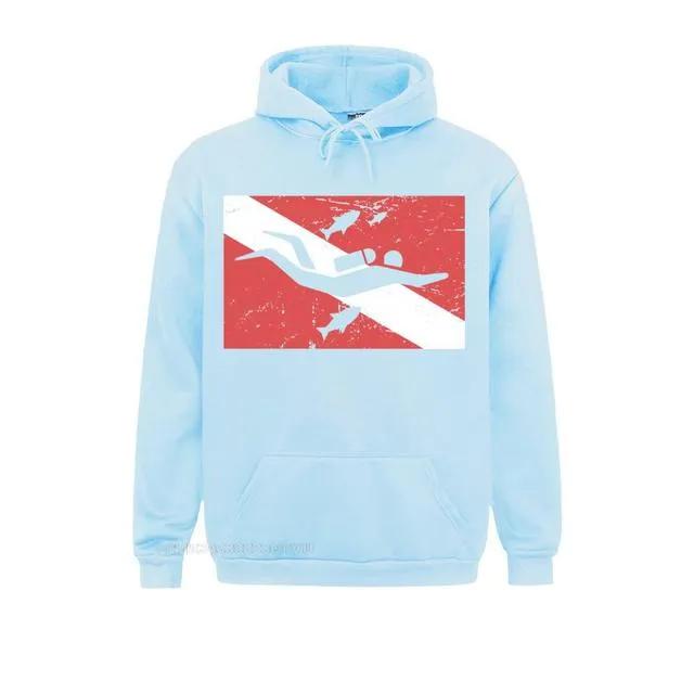 Scuba diving Hoodie Unisex | Scuba Flag