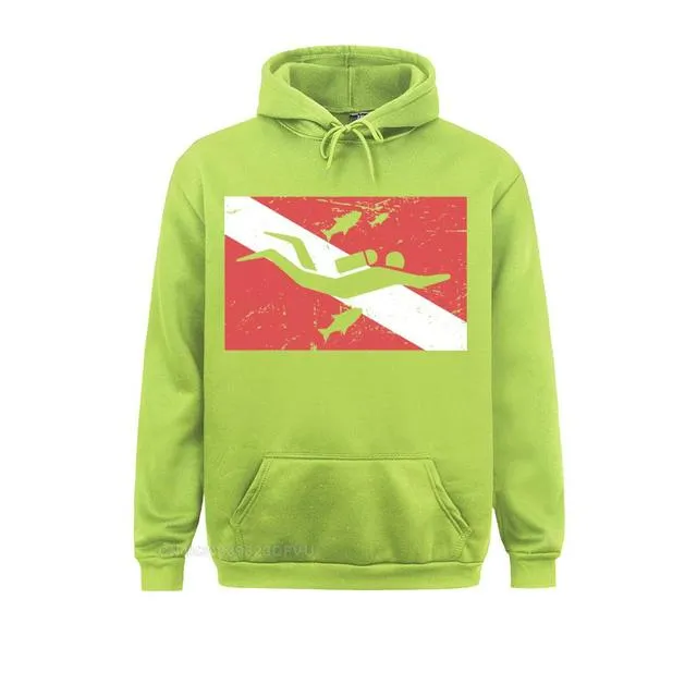 Scuba diving Hoodie Unisex | Scuba Flag