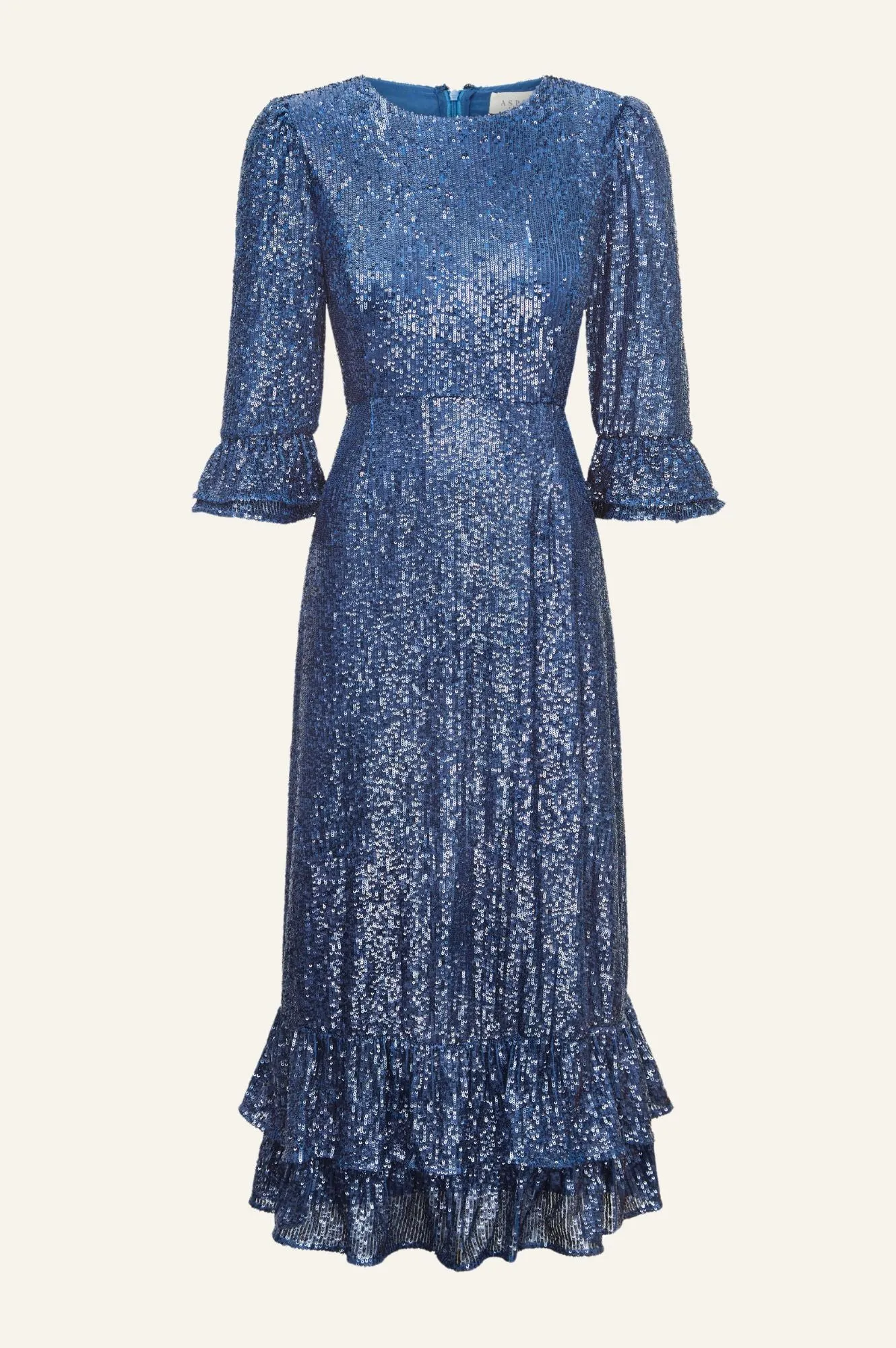 Sequin Victoria Dress | Blue