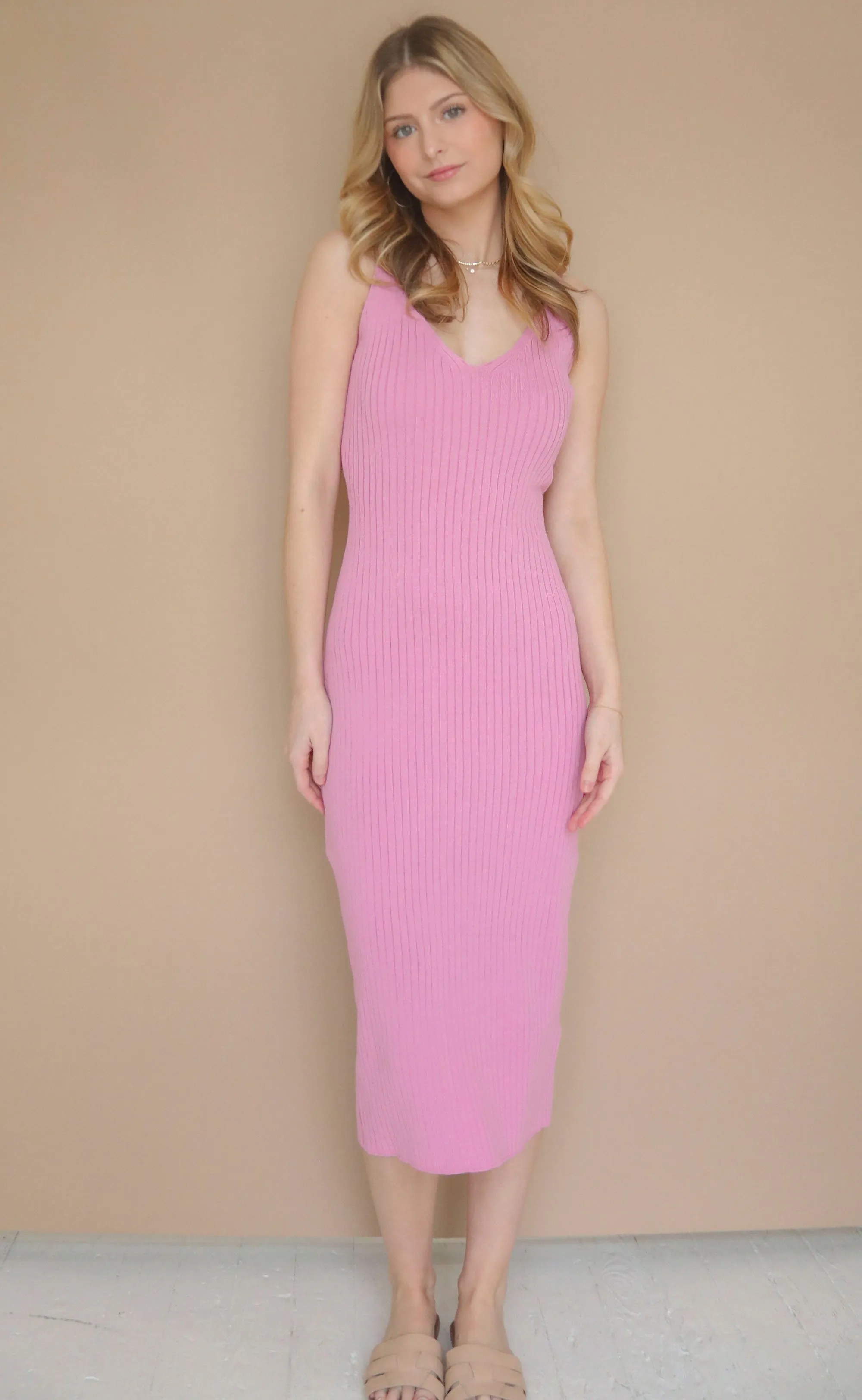 set me free dress - pink