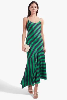 SHORELINE DRESS | MALACHITE STRIPE