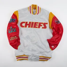 Starter Satin Custom Exclusive Jacket Kansas City Chiefs Superbowl's