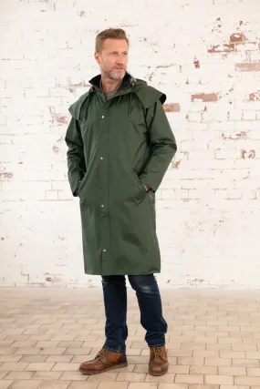 Stockman Full Length Rain Coat - Duffel