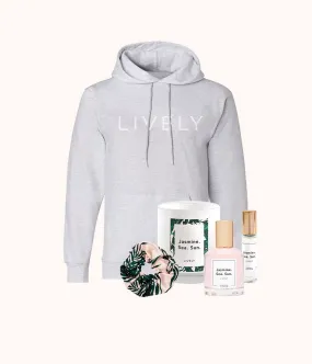 The Cozy Hoodie Kit: Heather Gray