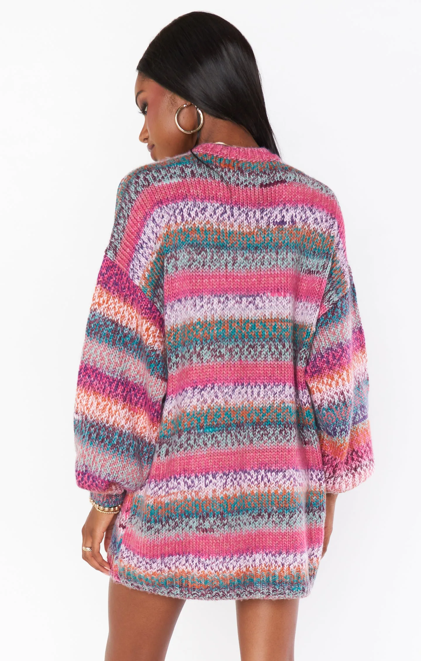 Timothy Tunic Sweater ~ Ombre Space Dye Knit