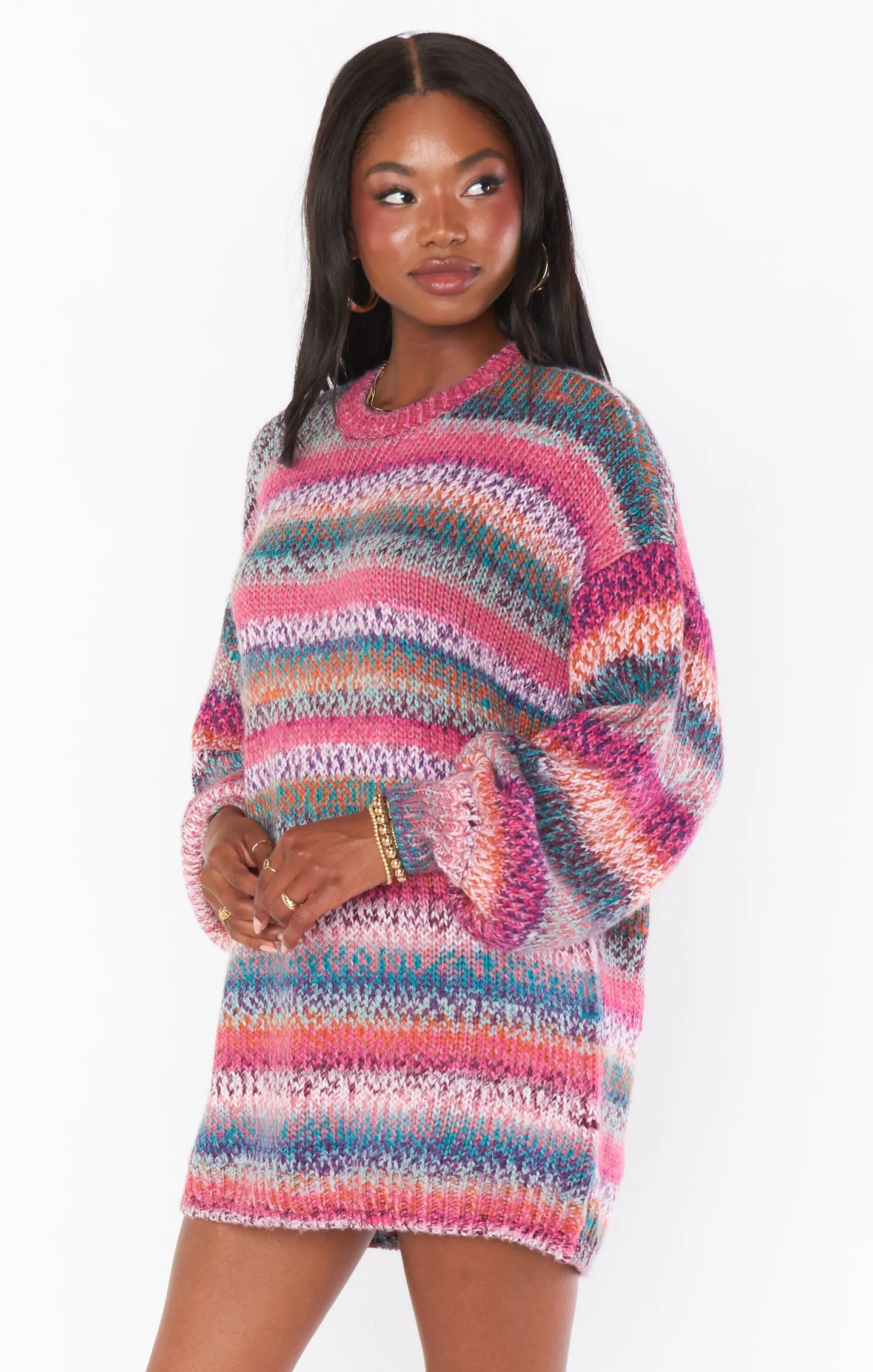 Timothy Tunic Sweater ~ Ombre Space Dye Knit