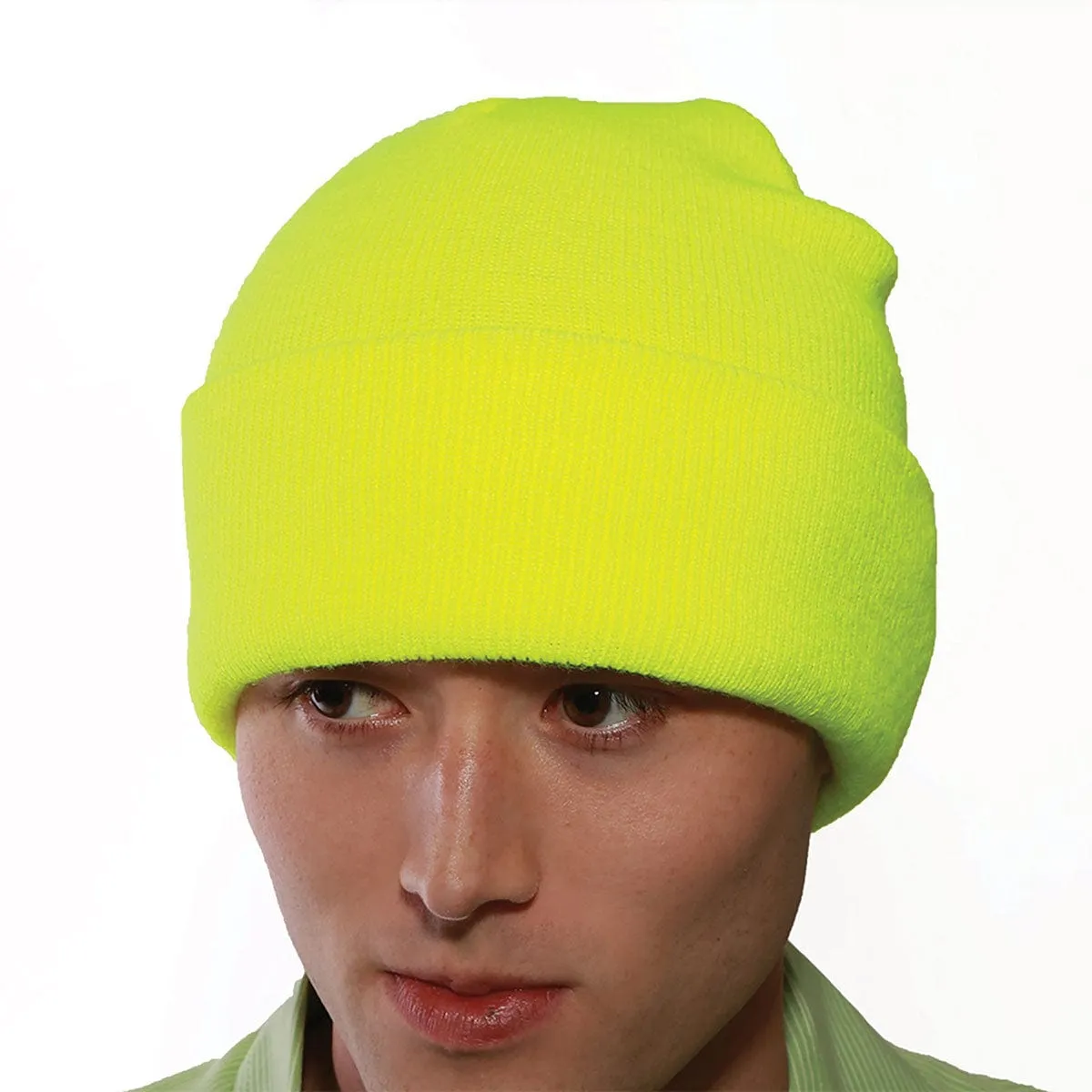 Tingley Enhanced Visibility Knit Hi-Vis Job Site Hat