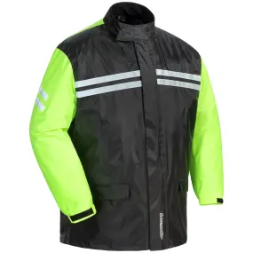 Tourmaster Shield Two-piece Rainsuit - Black/Hi-Viz