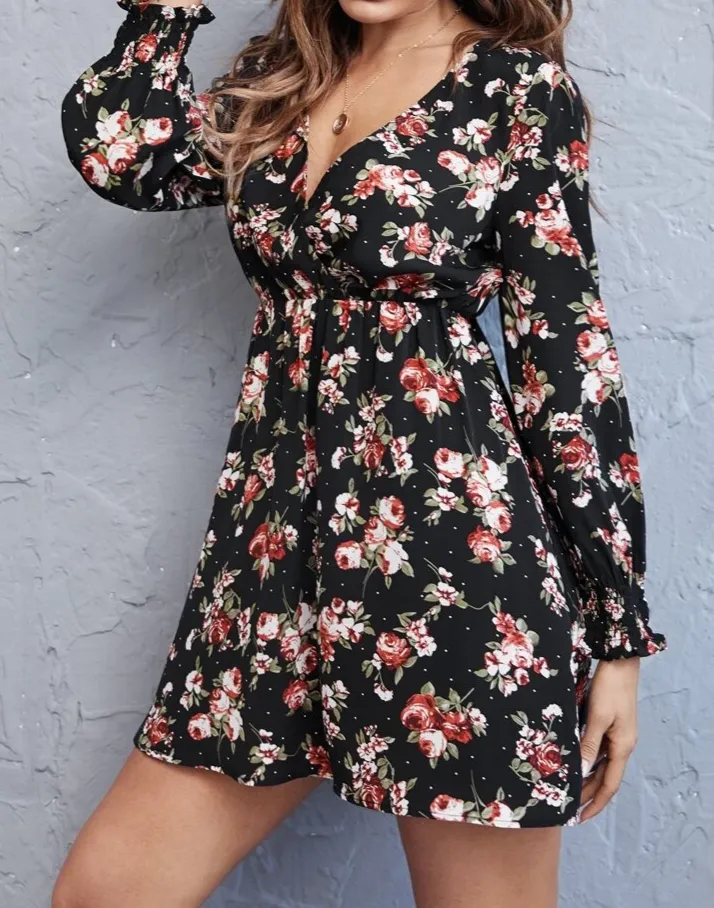 Trapezi Floral Dress