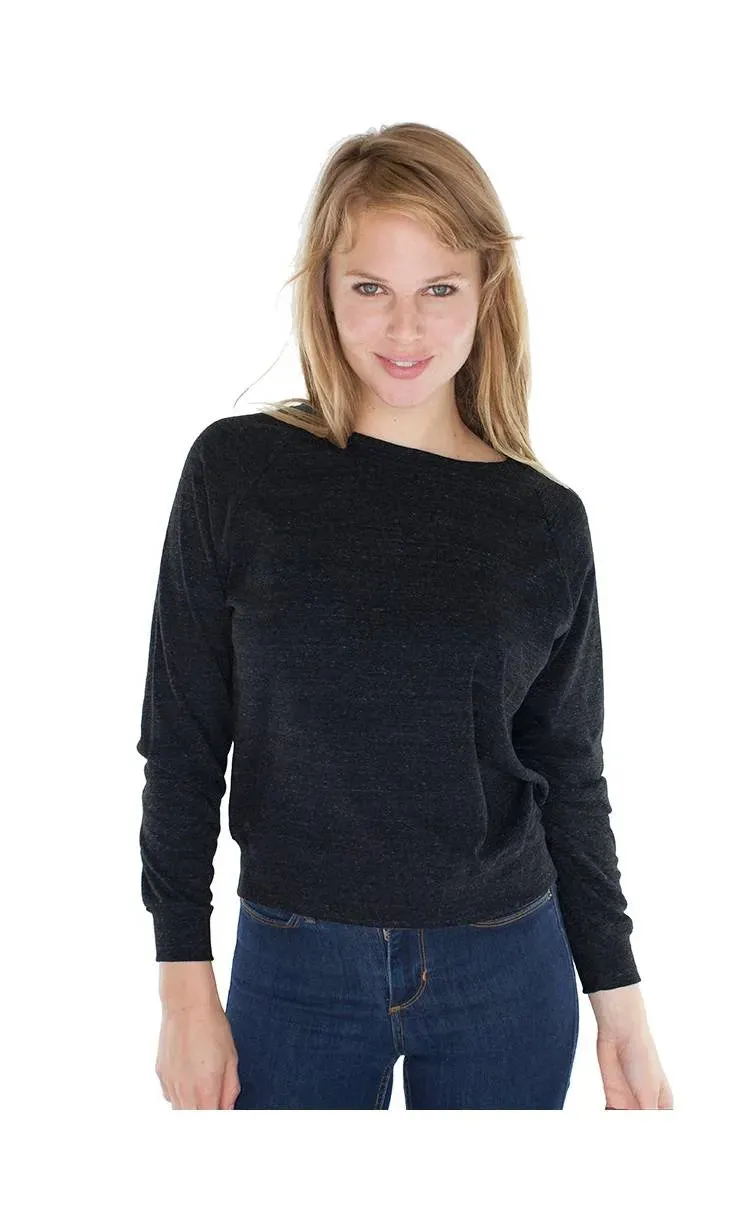 Triblend Long Sleeve Raglan Pullover