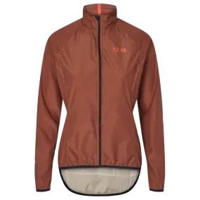 Twelve Sixteen Wind/Rain Jacket Elite Micro 173 Brown Woman