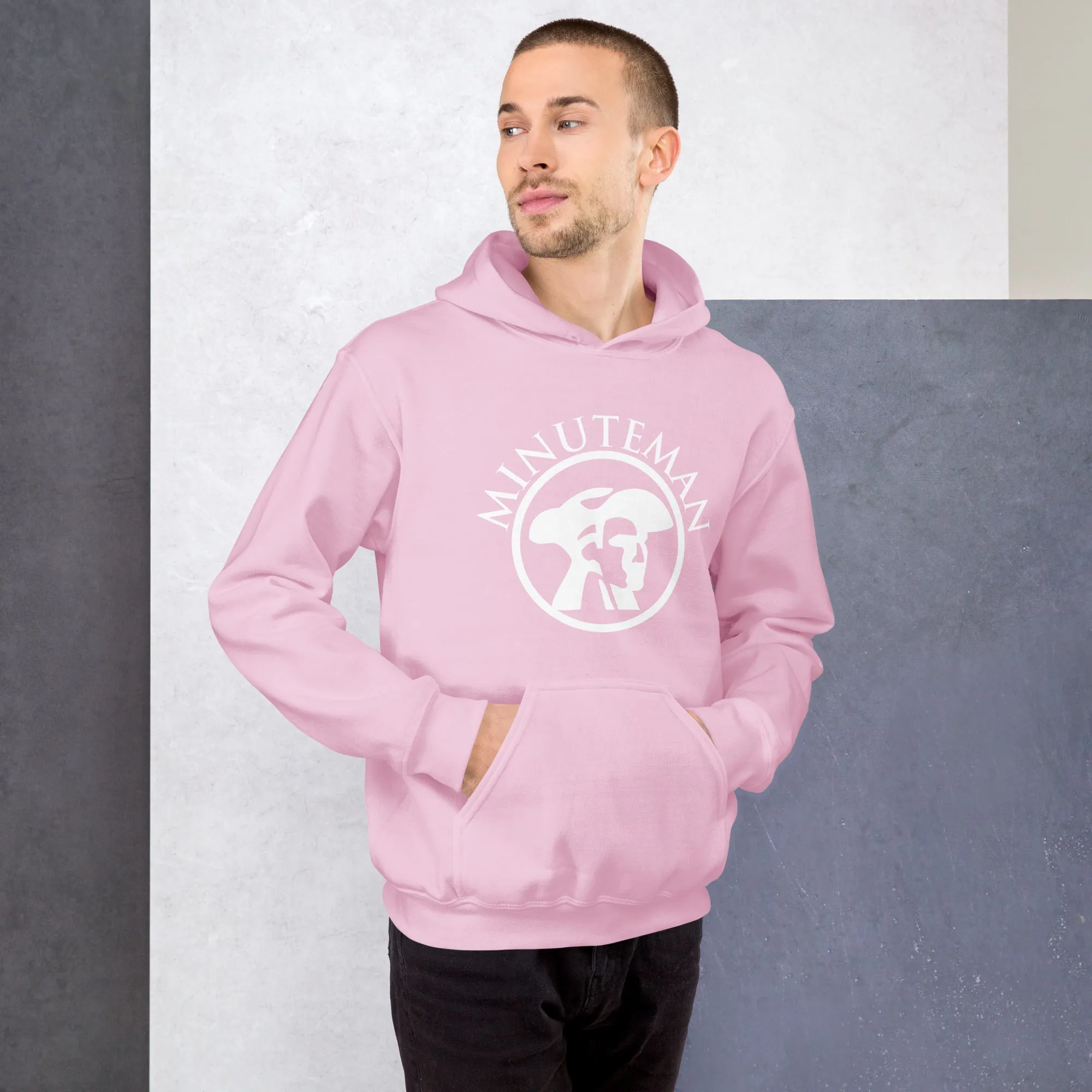 Unisex Pink Hoodie