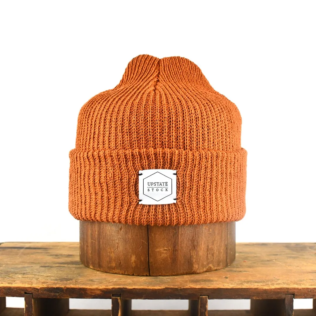 Upstate Stock Eco-Cotton Watchcap - Ochre