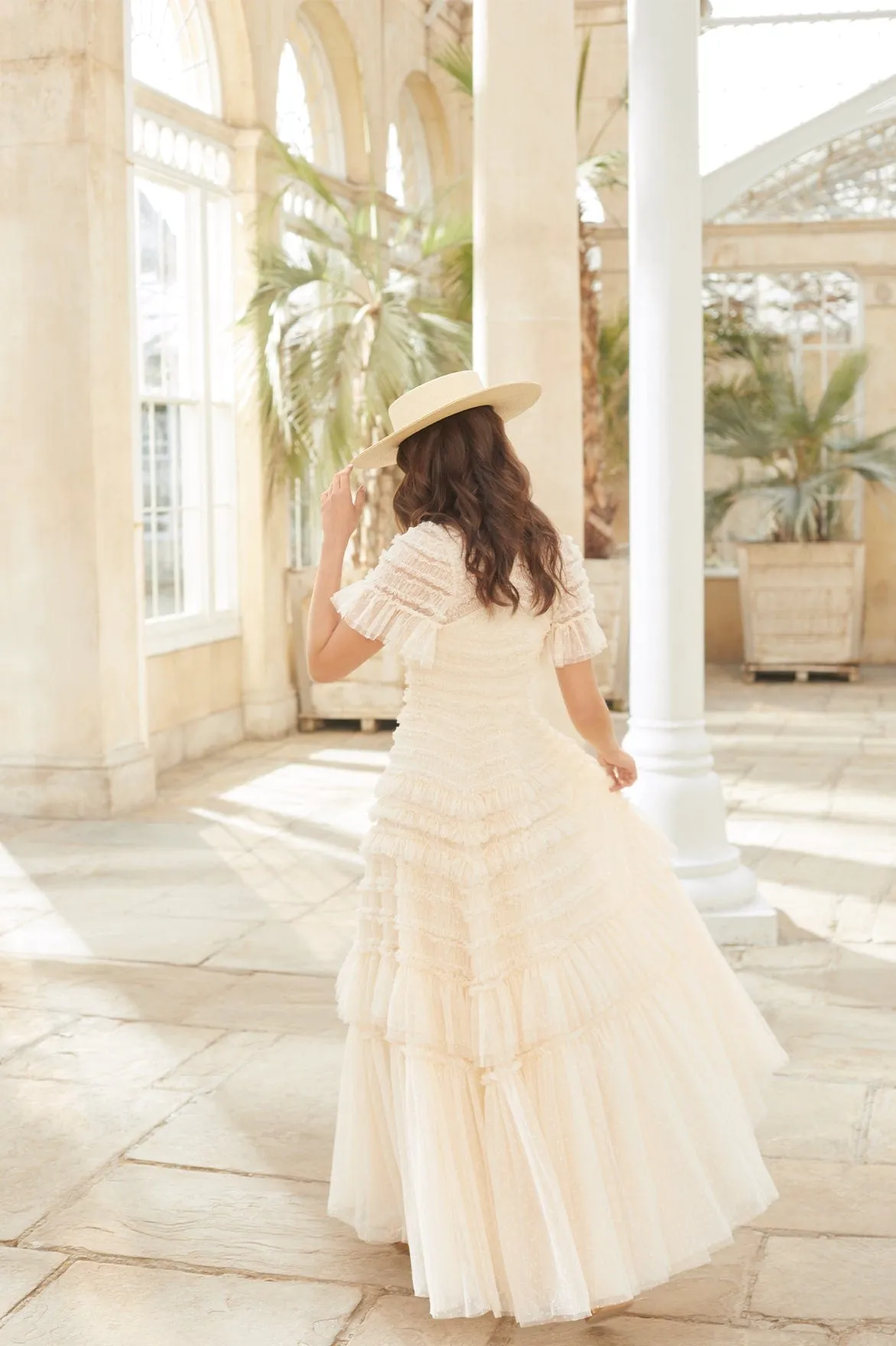 Valentine Ruffle Gown