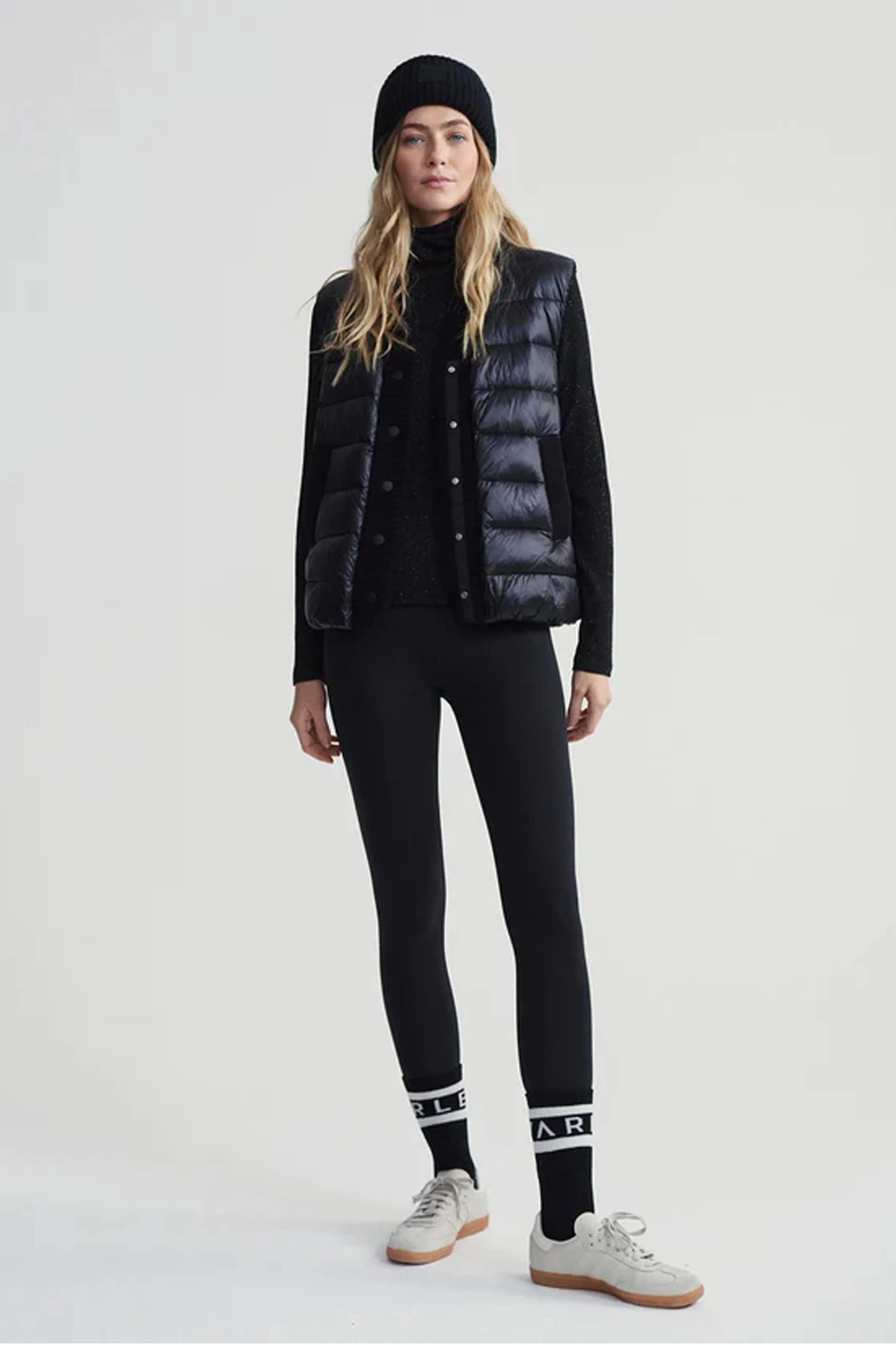 VARLEY | Colwyn Combo Boxy Gilet - Black