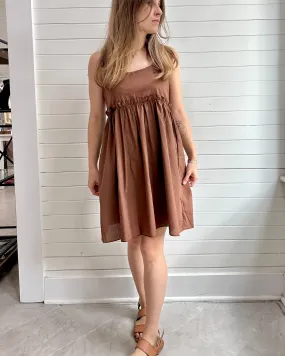 Vintage Resort Loose Slip A-Line Dress