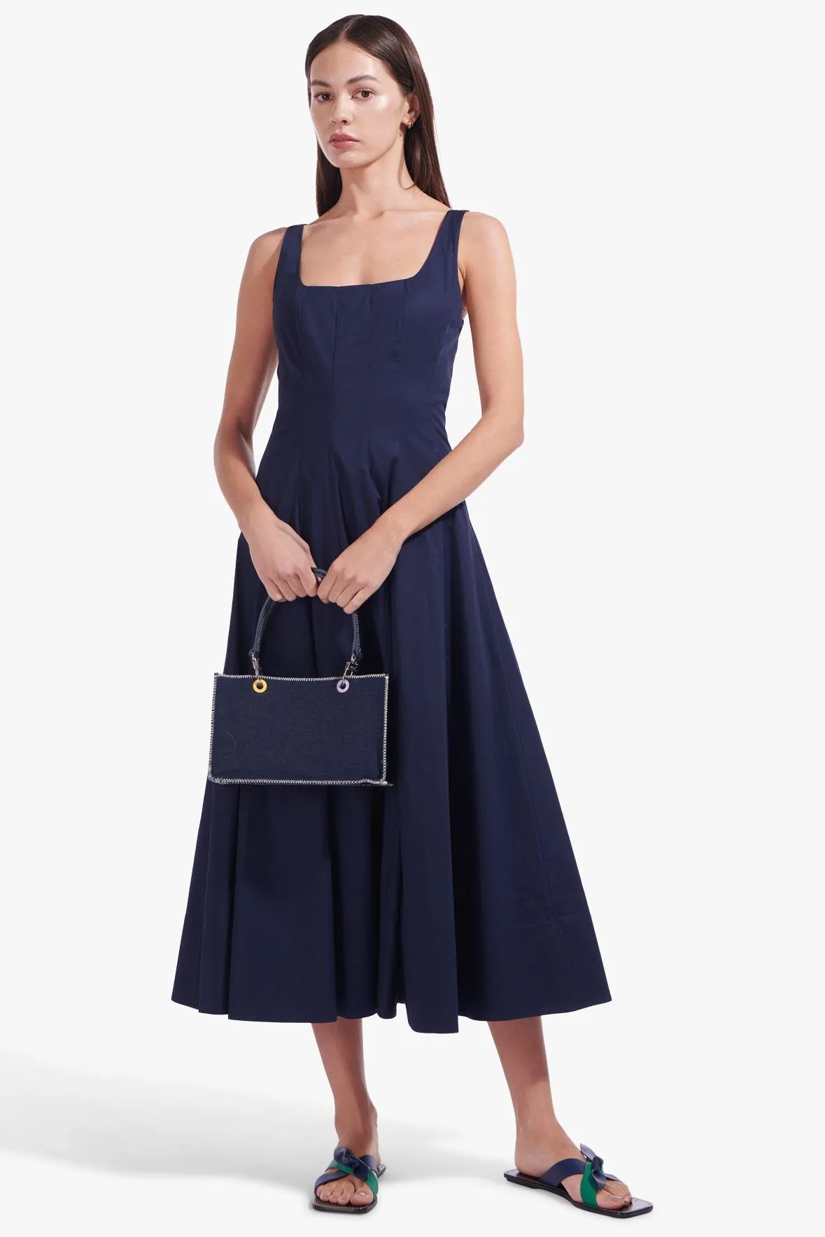 WELLS DRESS | NAVY