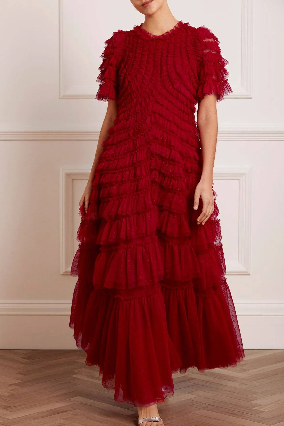 Willow Ruffle Gown