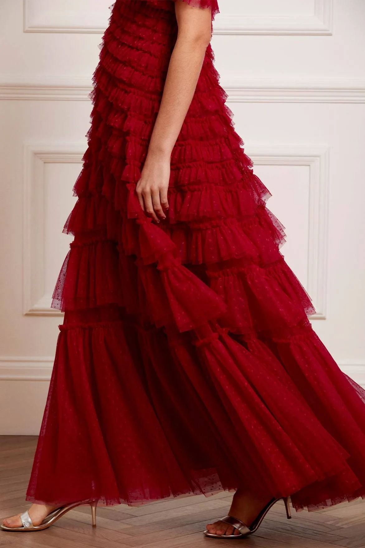 Willow Ruffle Gown