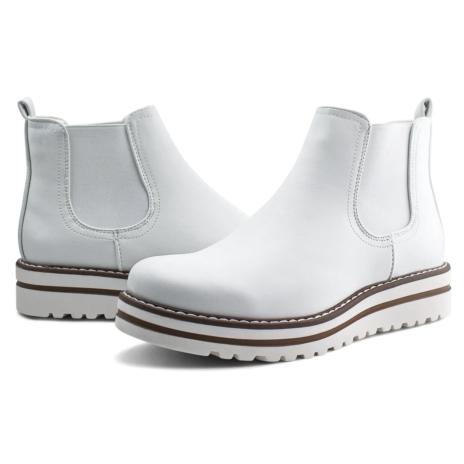 Womens Chelsea Elastic Ankle Boots