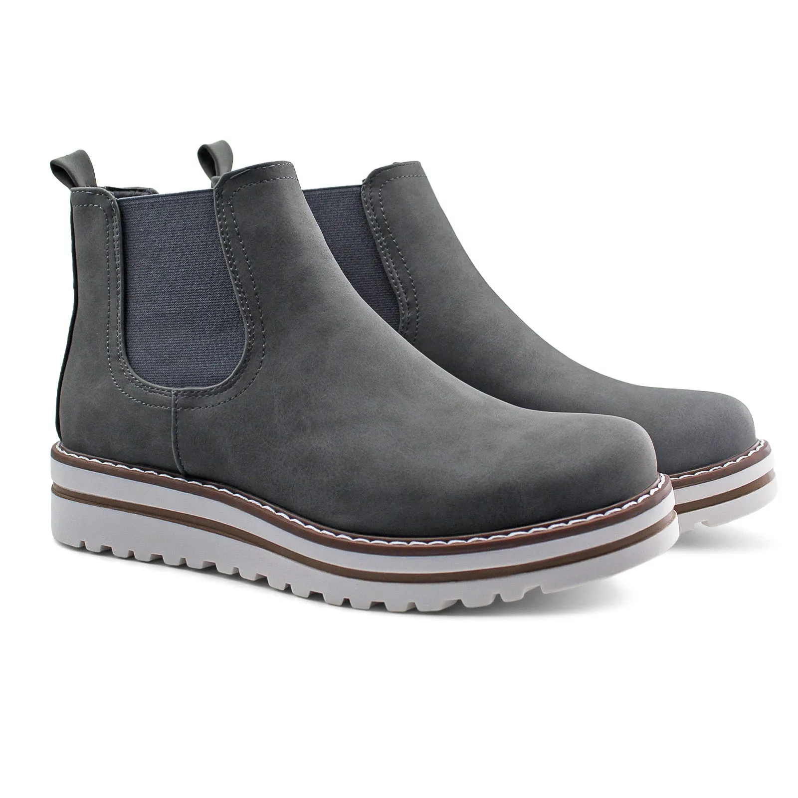 Womens Chelsea Elastic Ankle Boots