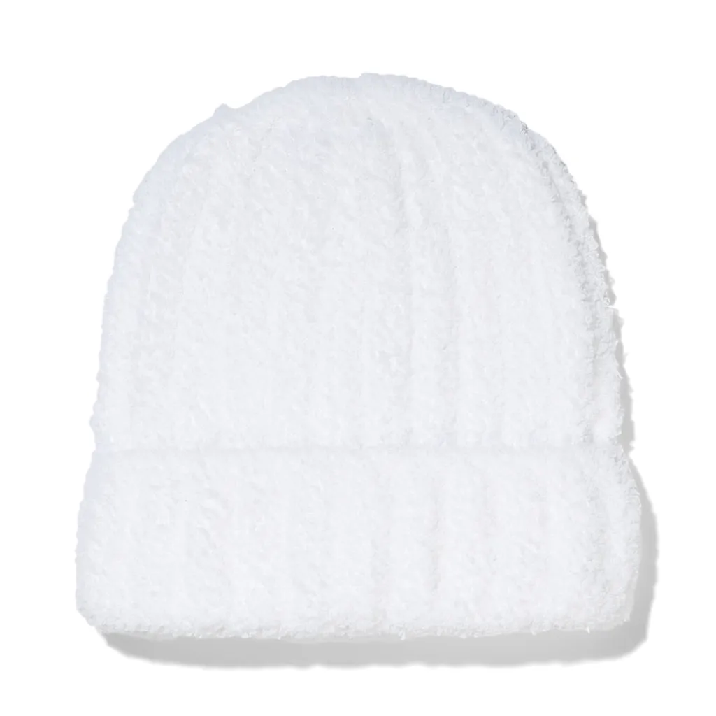 Womens Cloud Beanie - White