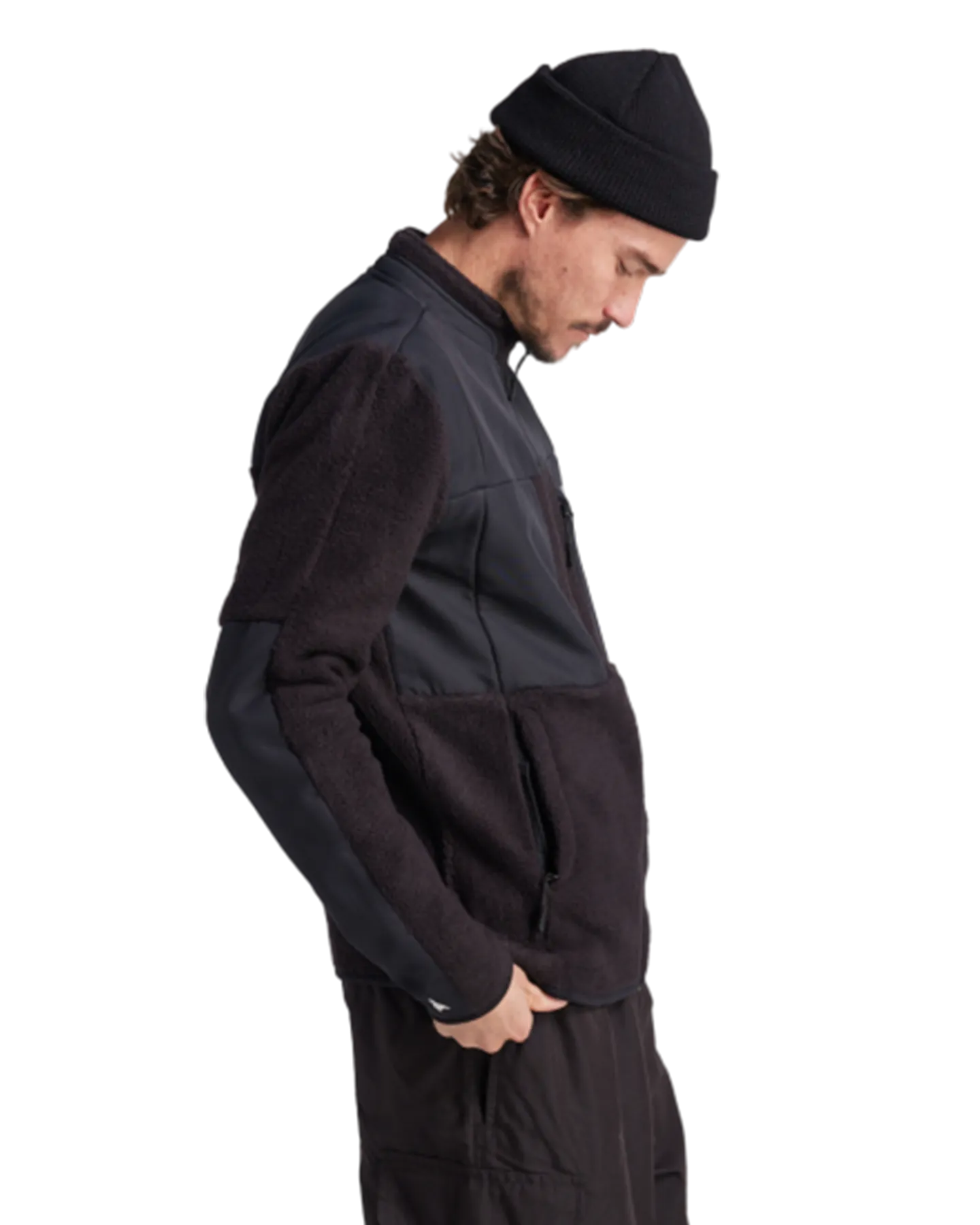 Yuki Threads Summit Sherpa Pullover - Black