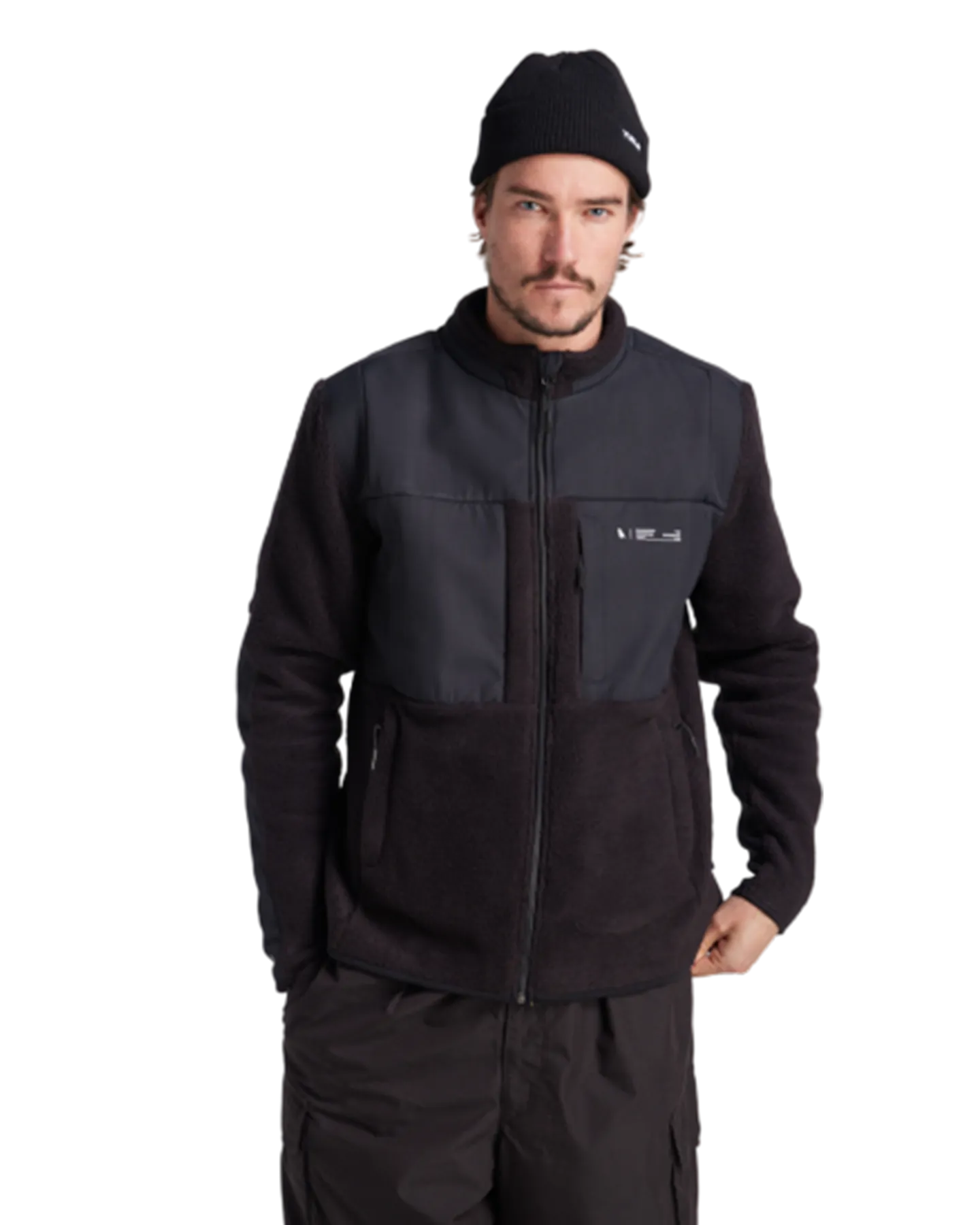 Yuki Threads Summit Sherpa Pullover - Black